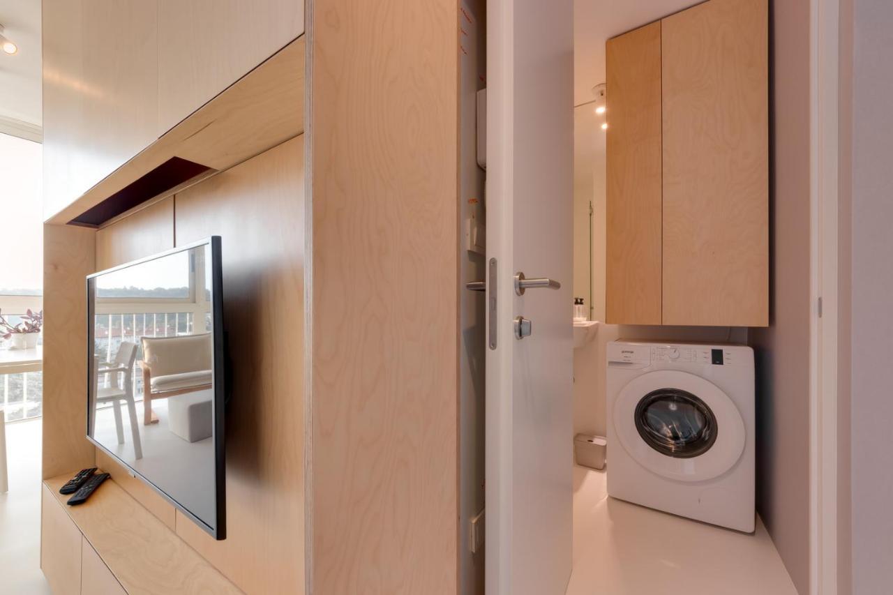 Elegant Studio Apartment With Panoramic View Nova Gorica Bagian luar foto